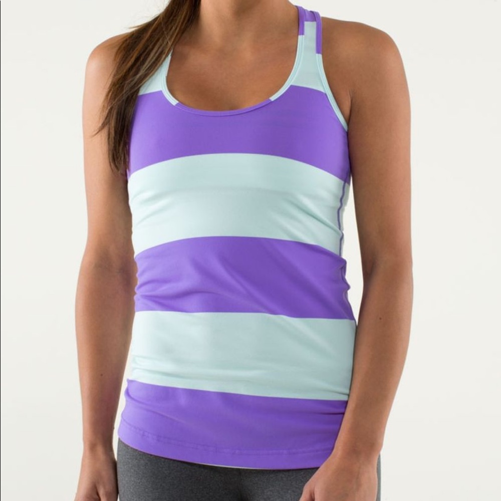 EUC Lululemon Cool Racerback Tank - Sz 6
